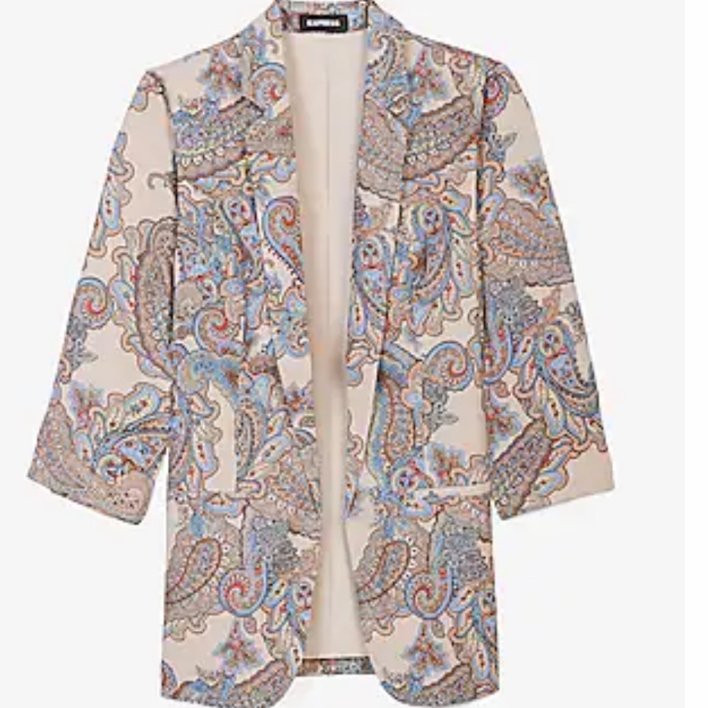 NWT/Express Paisley Print Women's Jacket